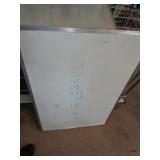 24"X36" DRY ERASE BOARD W  2 MARKERS