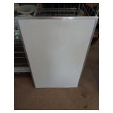 24"X36" DRY ERASE BOARD W  2 MARKERS
