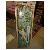5"X17" METAL THERMOMETER - FISHING