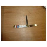 SILVER HORSE 2 BLADE POCKET KNIFE