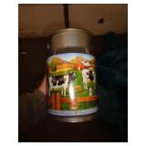 LARGE CHECKERS IN TIN