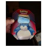 POKEMON TIN WITH CARDS