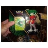POKEMON TIN WITH CARDS