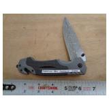 NEW DAMASCUS STEEL LOCKBACK KNIFE