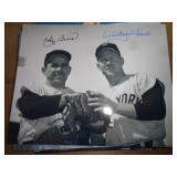 8"X10" NO COA - YOGI BERRA & WHITEY FORD