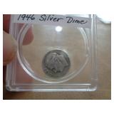 1946 SILVER ROOSEVELT DIME