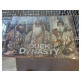 12"X17" METAL SIGN - DUCK DYNASTY