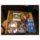 EMPTY POKEMON TINS & MIXED TOYS