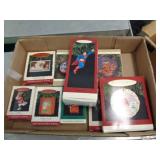 MOSTLY HALLMARK ORNAMENTS