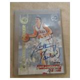 SIGNED ANTHONY PARKER SPORTS CARD