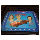 12"X17" - 1981 DUKES OF HAZZARD METAL TRAY TOP