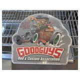 13"X13" METAL SIGN - HOT ROD