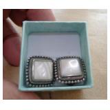 STERLING SILVER EARRINGS CLIP ON