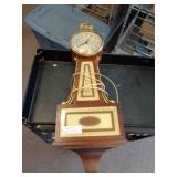 SETH THOMA ELEC BANJO CLOCK - WORKS