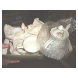SHEFFIELD TEAPOT & CUPS