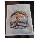 JEFF CONWAY PRINT 11"X14" YUM CENTER U OF L