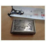 STERLING SILVER MATCH BOX HOLDER