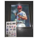 8X10 SIGNED W COA - PETE ROSE