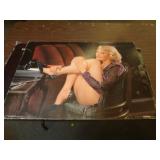 20"X28" 1981 CARDBOARD RITA JENRETTE POSTER