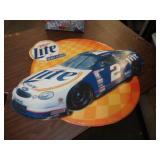 22"X28" METAL MILLER LITE SIGN