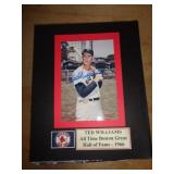 8"X10" NO COA - TED WILLIAMS