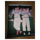 8"X10" NO COA - TED WILLIAMS & MICKEY MANTLE