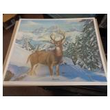 1987 VITTITOW 18"X21" PRINT #161/ 2000 WHITETAIL