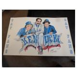 JEFF CONWAY PRINT 11"X17" U OF K