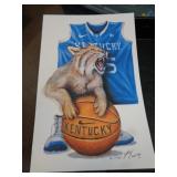 JEFF CONWAY PRINT 11"X17" U OF K