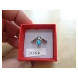 COSTUME RING SZ 6