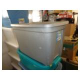 TOTE W LID 18GAL / RW