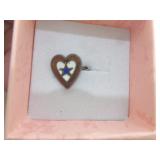 STERLING SILVER WWII SONE IN SERVICE PIN