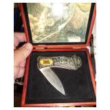 TRAIN THEME LOCKBACK KNIFE