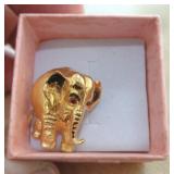 COSTUME JEWELRY - ELEPHANT PIN