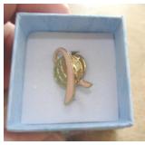 COSTUME JEWELRY -   BREAST CANCER PIN