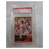 GRADED CARD - 1988 KIRBY PUCKETT