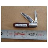 2 BLADE BARLOW POCKETKNIFE