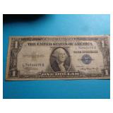 1935A $1 BLUE SEAL SILVER CERTIFICATE