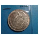 1961 MEXICAN SILVER DOLLAR
