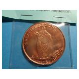 1 TROY OZ COPPER ROUND
