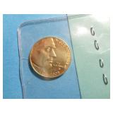 2005 24KT GOLD PLATED BISON NICKEL