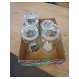 GLASS JAR CANISTERS