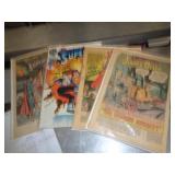 4 - SUPERMAN COMIC BOOKS
