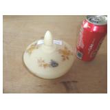 FENTON SIGNED COVERED DISH