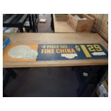 STANDARD OIL FIBERBOARD SIGN 14"X41"