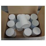 12 NEW PLASTIC JARS