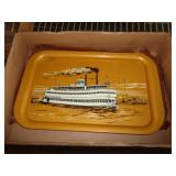METAL BELLE OF LOUSIVILLE TRAY