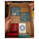 LENOX / WATERFORD / WEDGEWOOD ORNAMENTS