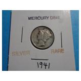 1941 MERCURY DIME