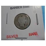 1916 BARBER DIME